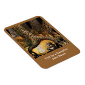Troll am Campfire Magnet (Rechte Seite)