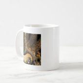 Troll am Lagerfeuer Kaffeetasse (Vorderseite Links)