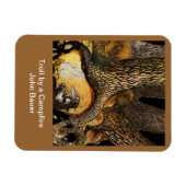 Troll am Lagerfeuer Magnet (Horizontal)