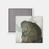 TROLL bei Erholung Magnet (Vorderseite/Rückseite)