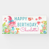 Troll Birthday Party Banners Banner (Horizontal)