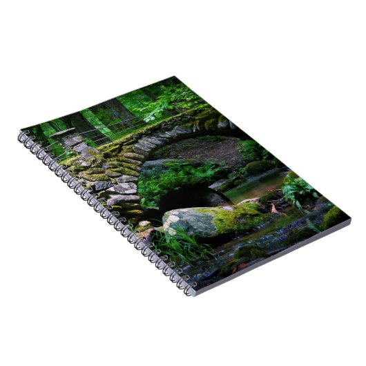 Troll Bridge - Notebook Notizblock (Rechte Seite)
