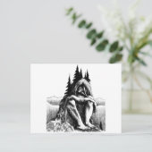Troll-Clipart-14 Postkarte (Stehend Vorderseite)