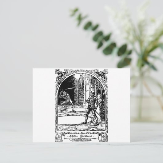 Troll-Clipart-1 Postkarte (Stehend Vorderseite)