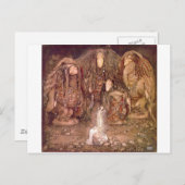 troll-clipart-3 postkarte (Vorne/Hinten)