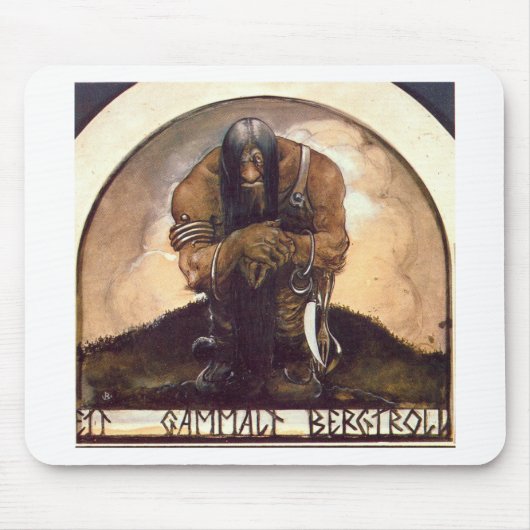 troll-clipart-4 mousepad (Vorne)