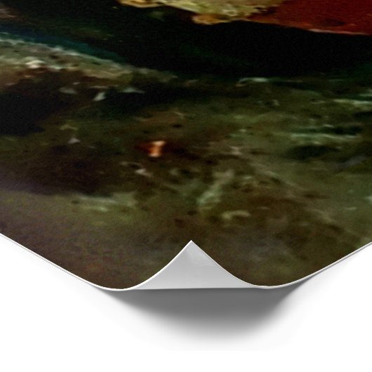 "Troll Door" von John Bauer Poster (Ecke)