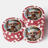 Troll-Elf-Spielkarten Stil 1 Pokerchips (Stapel)