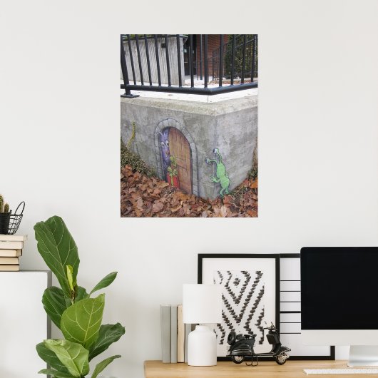 Troll-Gießerei Poster (Heimbüro)