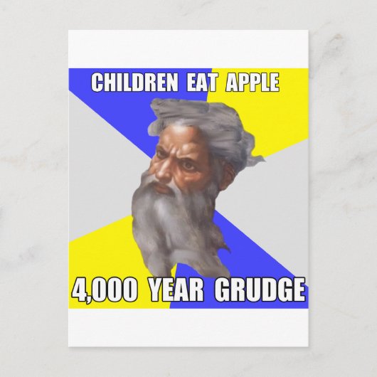Troll God Grudge Postkarte (Vorderseite)