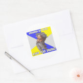 Troll God Grudge Runder Aufkleber (Umschlag)