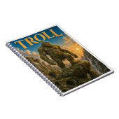 Troll, Gothic Fantasy Monster Notizblock (Rechte Seite)