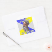 Troll Gott tötet Runder Aufkleber (Umschlag)