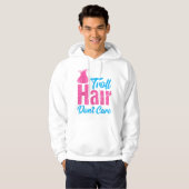 Troll Hair Dont Care Halloween Gi Hoodie (Vorne ganz)