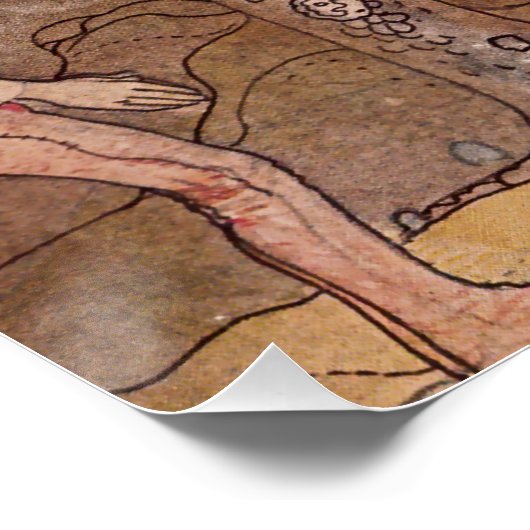 "Troll Herb" Wasserfarbe von John Bauer Poster (Ecke)