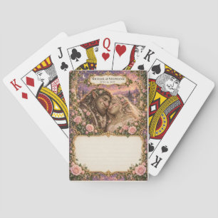 Troll-Hochzeitsgästebuch-Unterschriften-Deck Spielkarten