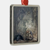 Troll-Holding Ornament Aus Metall (Rechts)