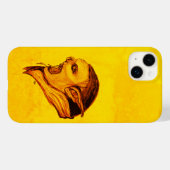 Troll in Schwarz-Gelb-Design Case-Mate iPhone Hülle (Rückseite (Horizontal))