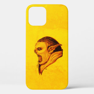 Troll in Schwarz-Gelb-Design Case-Mate iPhone Hülle