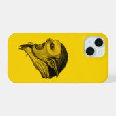 Troll in Schwarz-Gelb-Design iPhone 15 Hülle (Rückseite (Horizontal))