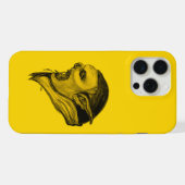 Troll in Schwarz-Gelb-Design iPhone Hülle (Rückseite (Horizontal))
