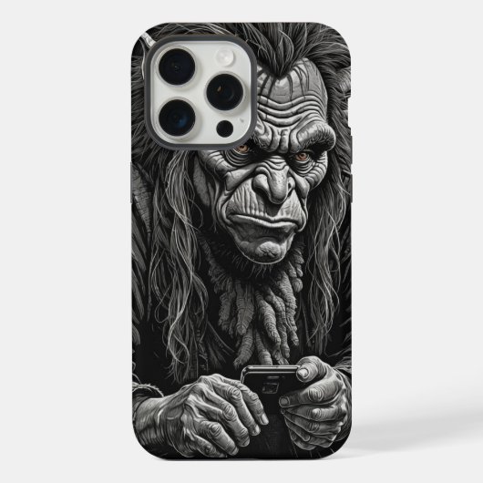 Troll iPhone Case Hülle (Rückseite)