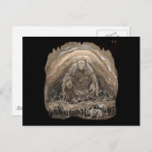 Troll, Junge und Rentier Postkarte (Vorne/Hinten)