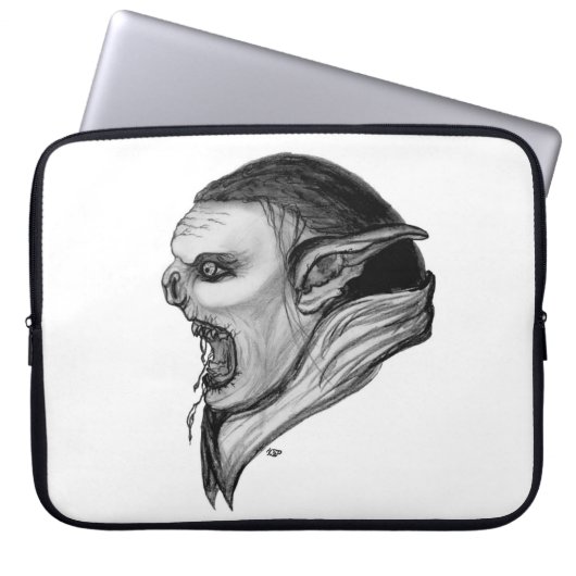 Troll Laptopschutzhülle (Vorderseite)