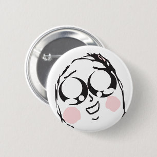 Troll Le Me Memes ANIME FARBE WÄHLBAR EDITIERBAR Button