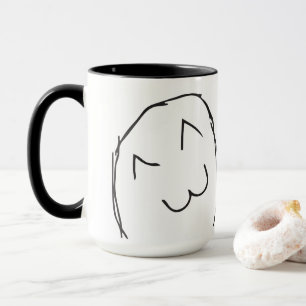 Troll LeMe Memes BLITHESOME FUNNY - BEARBEITBAR Tasse