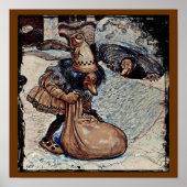 Troll mit der Hand in einer Tasche Poster (Vorne)