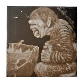 Troll mit Giant Cauldron Fliese (Vorderseite)