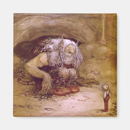 Troll mit Little Boy Magnet (Vorne)