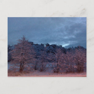 Troll-Morgen Postkarte