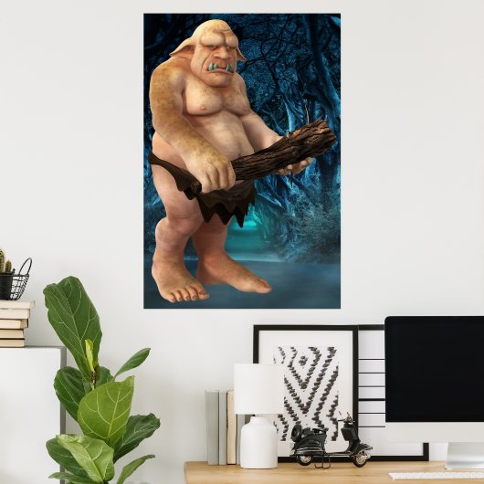 Troll Poster (Heimbüro)
