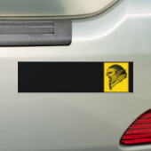 Troll schwarz gelb design autoaufkleber (Auf Auto)