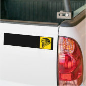 Troll schwarz gelb design autoaufkleber (Auf Lkw)