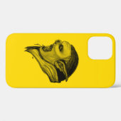 Troll Schwarz/Gelb-Design Case-Mate iPhone Hülle (Rückseite (Horizontal))