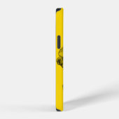 Troll Schwarz-Gelb-Design iPhone Hülle (Rechte Seite)