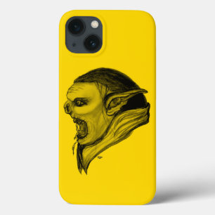 Troll schwarz-gelbes Design Case-Mate iPhone Hülle