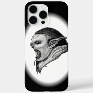 Troll Schwarz-Weiß-Design iPhone 16 Pro Max Hülle