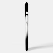 Troll Schwarz-Weiß-Design Case-Mate iPhone Hülle (Rückseite / Links)