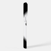 Troll Schwarz-Weiß-Design iPhone Hülle (Rechte Seite)