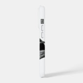 Troll Schwarz-Weiß-Design iPhone Hülle (Linke Seite)