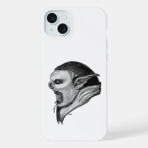 Troll Schwarz-Weiß-Design iPhone 15 Plus Hülle