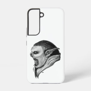 Troll Schwarz-Weiß-Design Samsung Galaxy Hülle