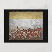 Troll und Gnome Parade Postkarte (Vorderseite)