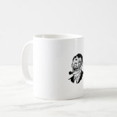 Troll Vater Meme Kaffeetasse (Vorderseite Links)