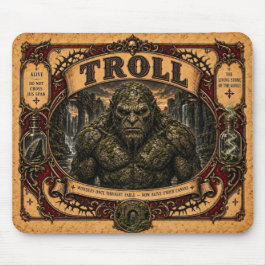Troll, Vintage-Zirkusmonster Mousepad