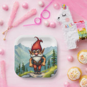 Troll Wandern in Norwegen, Pappteller (Party)